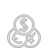 Offering 30 currencies