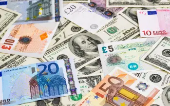 Foreign currency exchange icon – GlobalPay