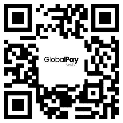 QR code to download GlobalPay app